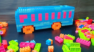 Satisfying DIY LEGO Bus Build | LEGO Building Blocks Videos | #BuildingBlocksToys #LEGO | SOJIB TOYS