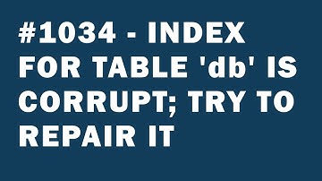 1034 Index for table 