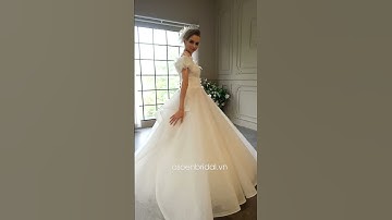 Cô dâu xinh với chiếc váy xòe bồng | Asoen Bridal Chuyên váy cưới thiết kế, Thuê váy cưới đẹp
