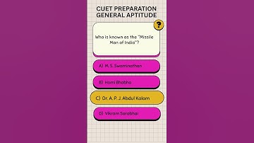 Must-Know MCQs for CUET UG 2025 - General Aptitude - 20 #cuet2025 #cuetpreparation #generalaptitude