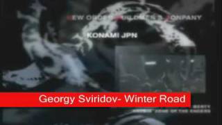 Metal Gear Solid vs Sviridov Winter Road Theme Comparison