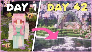 100 Days in a Cherry Blossom Minecraft World 🌸 EP.5