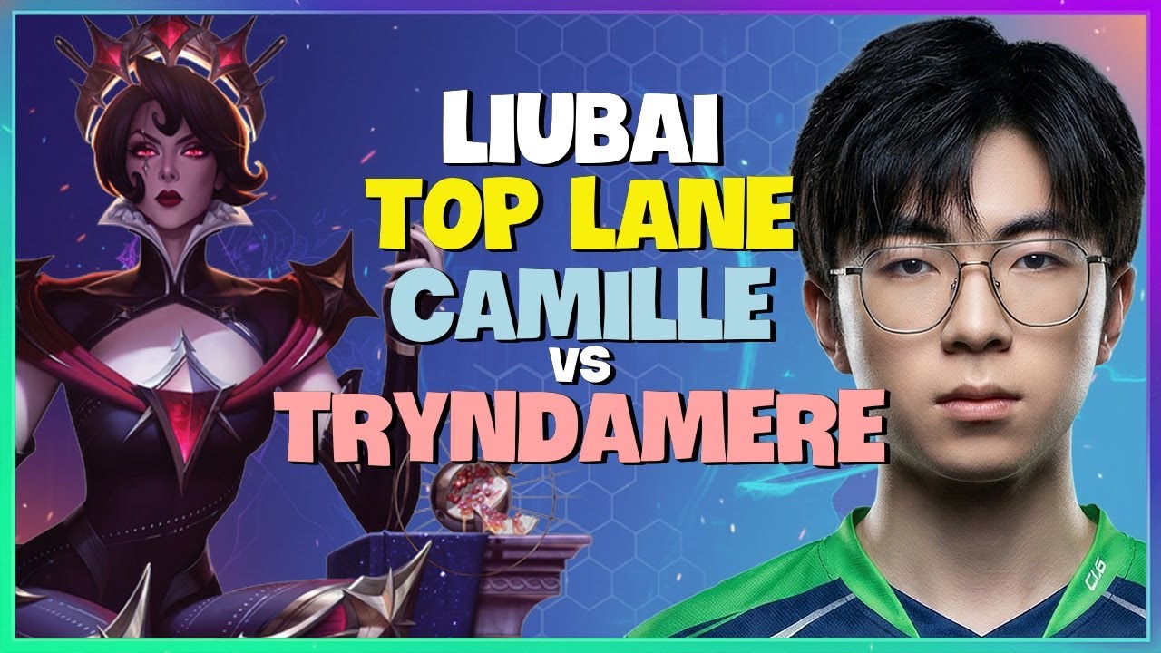 Liubai Rank 1 Camille Mechanics Breakdown Challenger Top Lane Engsub