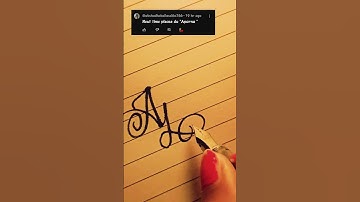 Writing a name "Aparna" in calligraphy #shorts #ytshorts #calligraphy #Name #Satisfying #Viral #try