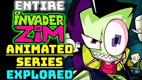 Complete Invader Zim Animated Series Lore  Explored - A Dark & Exciting Sci-Fi Cartoon Series!