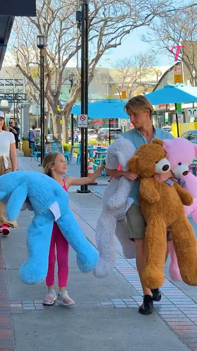 This Little Girl Returned a Teddy Bear and Got the Sweetest Surprise! #shorts