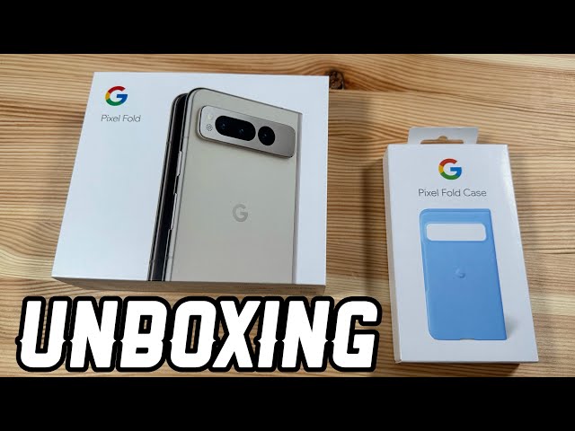 Google Pixel Fold Unboxing, Setup and First Look (4K 60) 