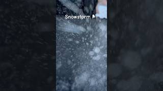 Do you think it looks like a snowstorm❄️💨Write in the comments⛄️#snowfall #snow#trend # rek