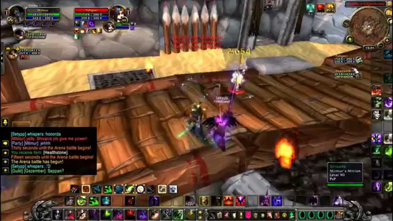 Rumli 3 WoW pvp warrior, affi lock