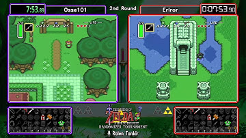 Osse101 vs Eriror. match 2 ALTTPR Tournament 2021