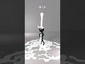 Blender Fluid Simulation Vs Stickman 웃🌊 #simulation #shorts #blender