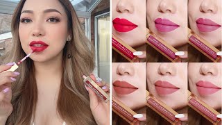 Let’s try! PARI Matte Liquid Lipstick Swatches in Natural Day Light | Pregnancy Update | GDiipa