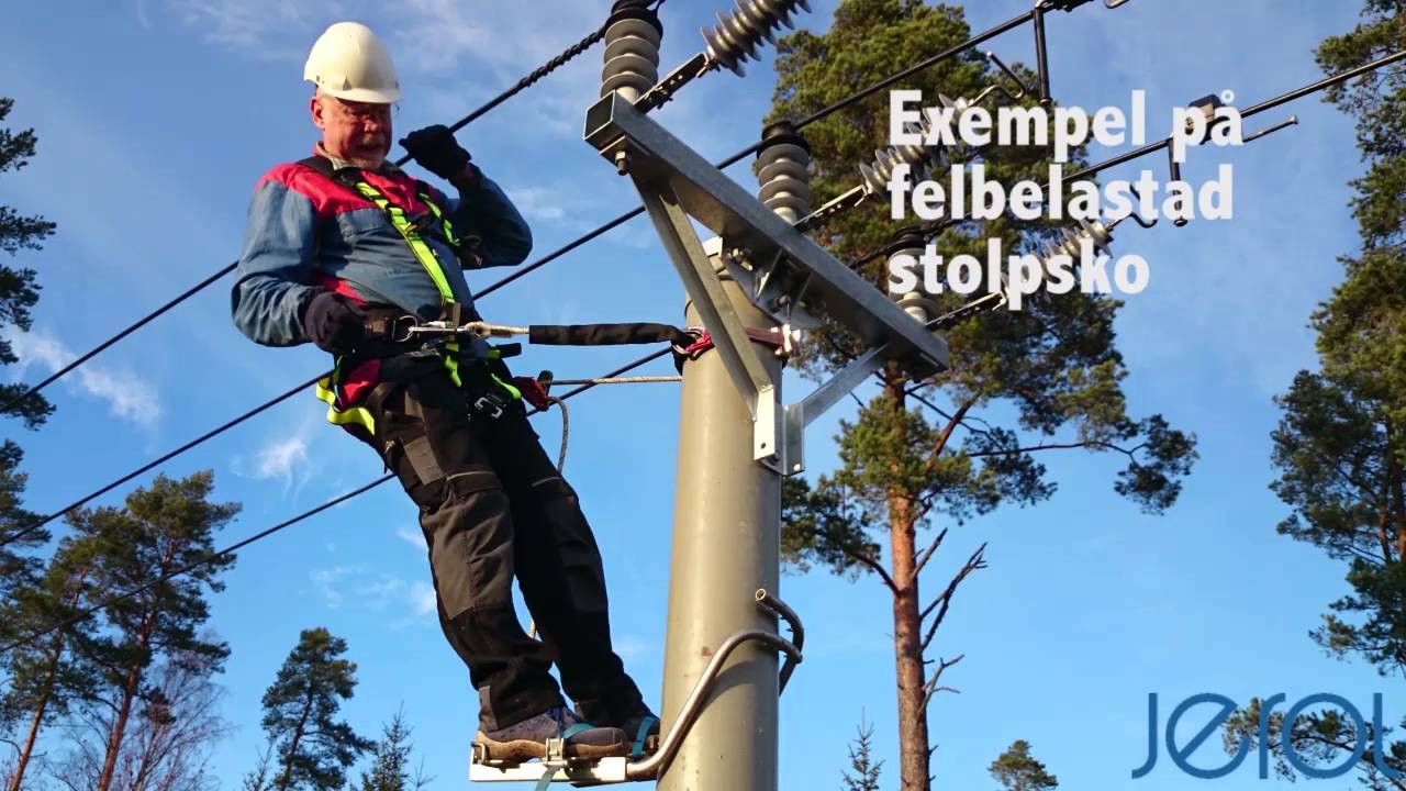 Jerol klattring kompositstolpe