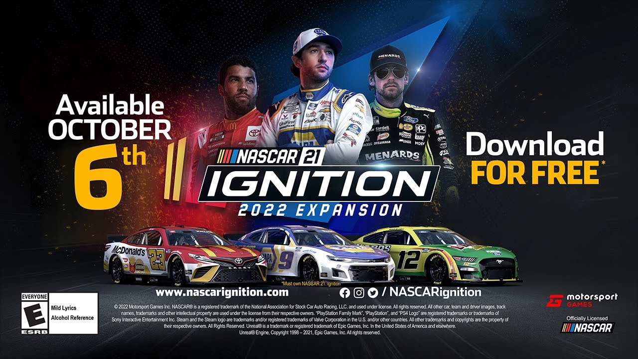 NASCAR 21 Ignition - 2022 Expansion Trailer