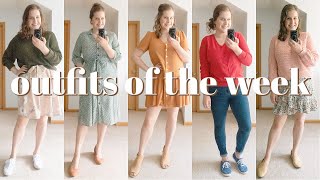 A Week of Outfits from My Capsule Wardrobe | What I Wore This Week