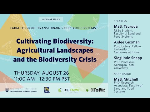 Cultivating Biodiversity: Agricultural Landscapes and the Biodiversity Crisis