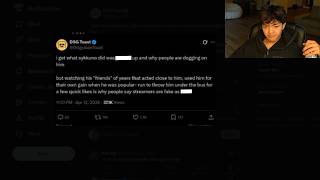 Jasontheween Responds To Disguisedtoasts Tweet About Sykkuno Situation..