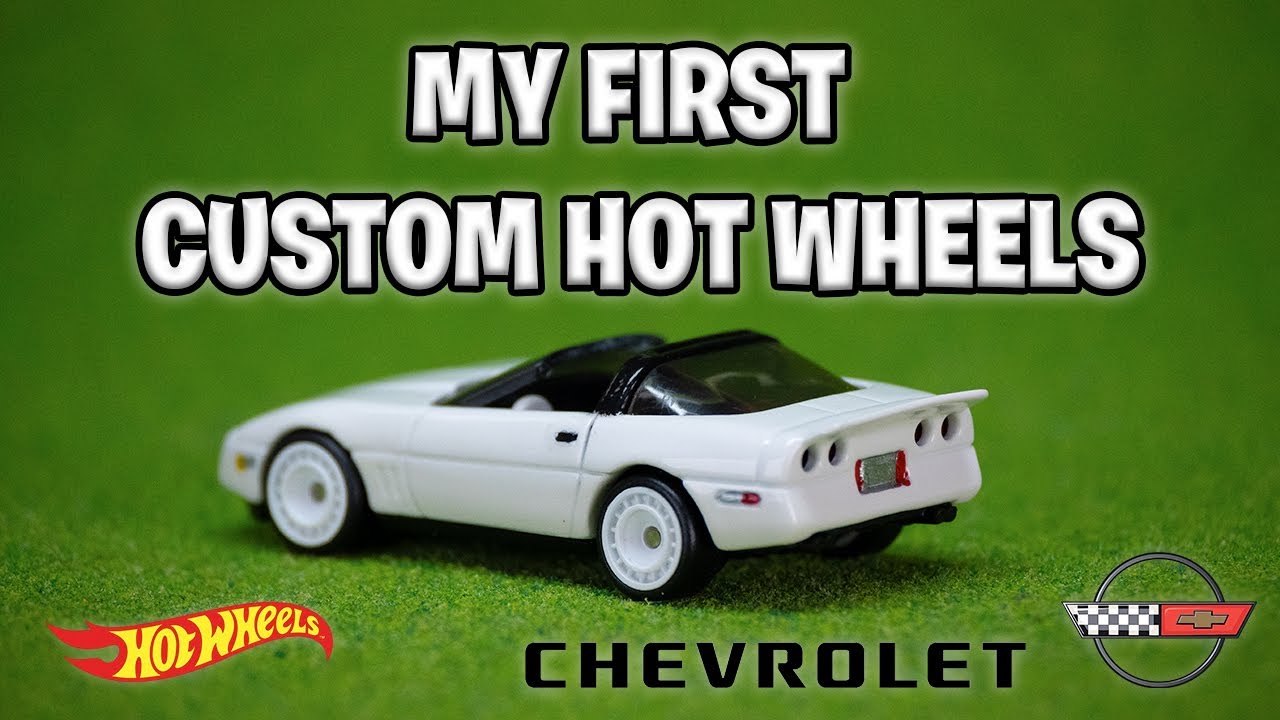 My First Custom Hot Wheels - 1984 Corvette! 
