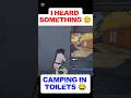 Bro Turned The Bathroom Into A Camp Site 💀 #PUBGMobile #Gaming #Shorts #Funny #GlitchKolla