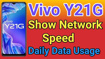Vivo Y21G Show Daily Data Usage kaise kare | How To Show Daily Data Usage Setting In Vivo Y21G
