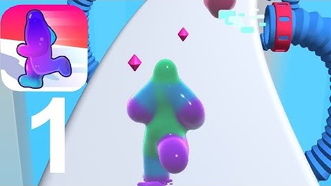 Blob Runner 3D - Gameplay All Levels #1