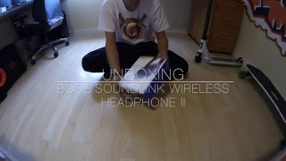 Unboxing Bose Soundlink Around-Ear Wireless Headphone II