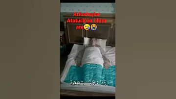 Atatürk ün ölüm Anı 