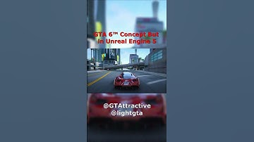 GTA 6™ Concept But in Unreal Engine 5 #55 #shorts #gta6 #unrealengine5