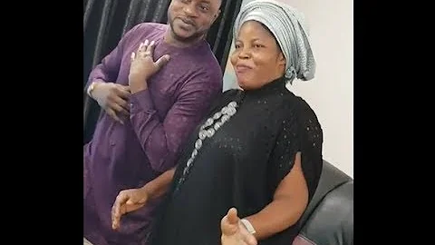 So In Love! Odunlade Adekola Challenge His Pretty Wife In Dance Competition At Their House