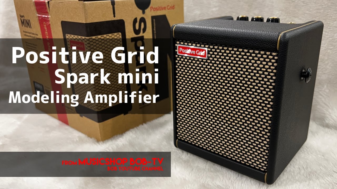 Positive Grid Spark mini商品紹介モデリングアンプ《在庫有・販売可》#ボブ楽器店 #鹿嶋市 #茨城県 #楽器店 #楽器屋  #amplifier #PositiveGrid