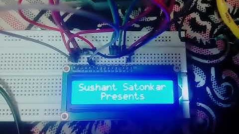 16X2 LCD interface with Raspberry pi and Python programming