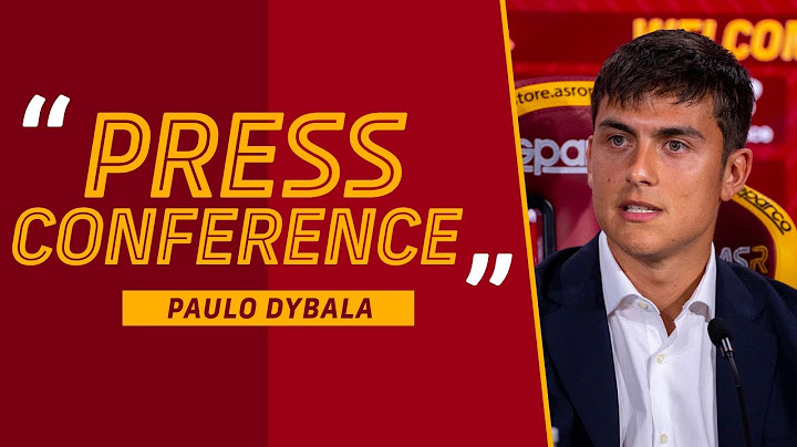 LIVE | La conferenza stampa di presentazione di Paulo Dybala