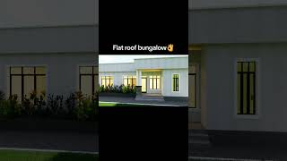 This flat-roof bungalow is proof that simple can still make a statement.