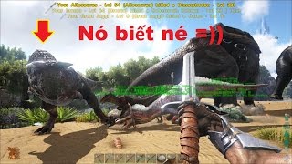 ARK: Survival Evolved #26 - Mình xây nhà mới trên vùng đất của Khủng long bạo chúa T-Rex