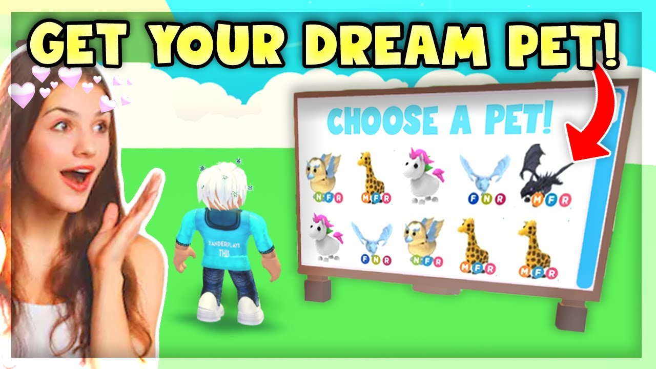 Ongeldig Kudde boerderij THIS TIK TOK HACK GIVES YOU YOUR DREAM PET IN ADOPT ME! (Roblox) - YouTube