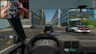 Can a Beginner Pass This City Driving Test? | T300RS Steering Wheel Experience