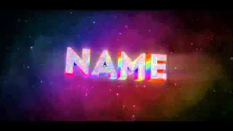 FREE INSANE COLOURFUL INTRO TEMPLATE! (Blender Only) #25