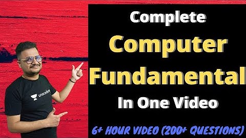 Complete Computer Fundamental In One Video | 200+ Questions
