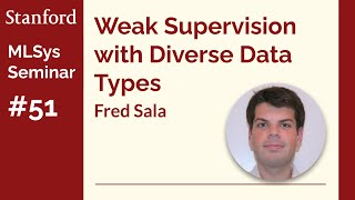 Weak Supervision for Diverse Datatypes - Fred Sala | Stanford MLSys #51