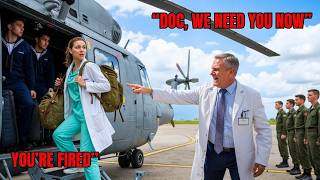 “You’re Fired!” The Hospital Director Cut Her Loose — Then a Navy SEAL Helicopter Landed