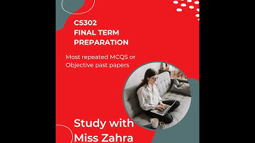 cs302 final term preparation past papers objective | cs302 most repeated Mcqs | cs302 past papers