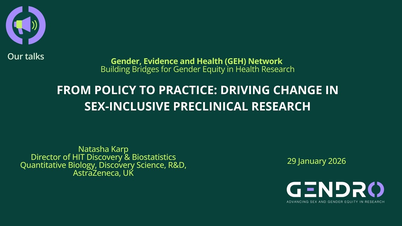 From Policy to Practice: Driving change in Sex-Inclusive Preclinical Research
