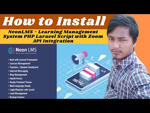 How to Install NeonLMS - Learning Management System PHP Laravel Script with Zoom API Integration