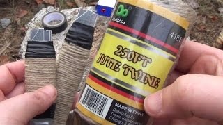Dollar Store Survival: Jute Stick Utility Knife