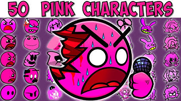 ALL PINK TEST | FNF Character Test | Gameplay VS My Playground