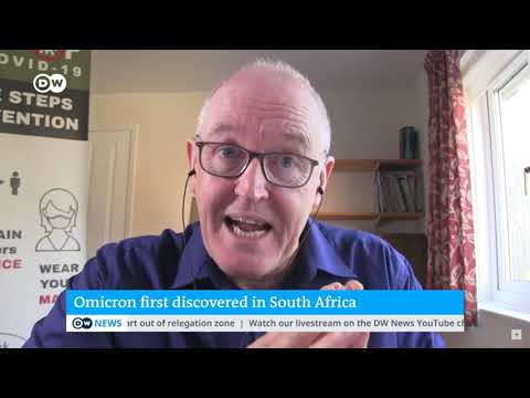 DW news interview, Omicron latest