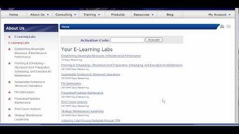 E-Learning Lab Activation