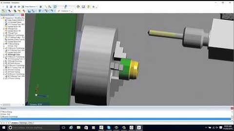 Edgecam Automatic 2 axis CNC Programming for a lathe
