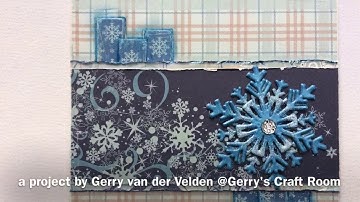 2 color embossing technique