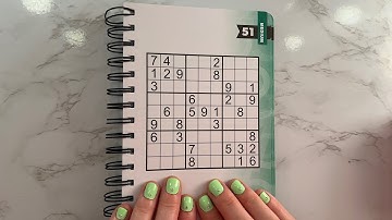 Relax & Play Sudoku With Me! Whisper ASMR Video and Writing Sounds